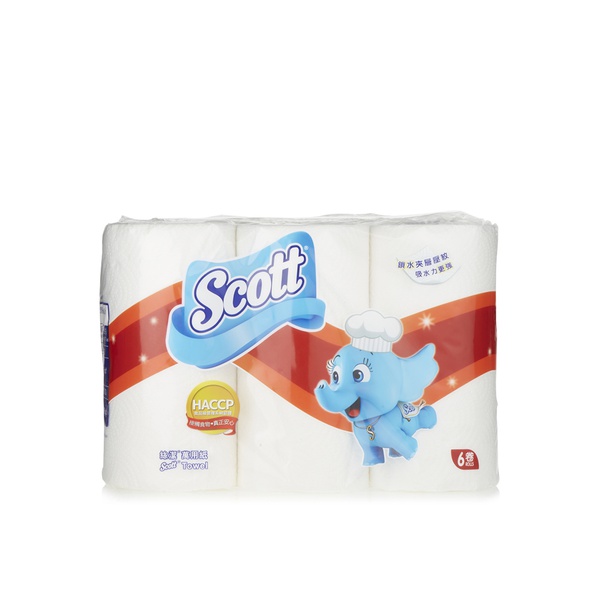 Scott Kitchen Towel 2ply 60sheets x 6rolls
