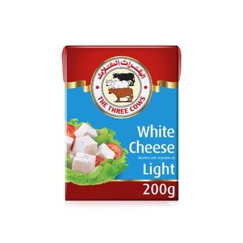 The Three Cows Low Salt Light White Cheese 200g