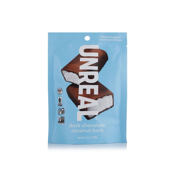 Unreal Dark Chocolate Coconut Bar 120g