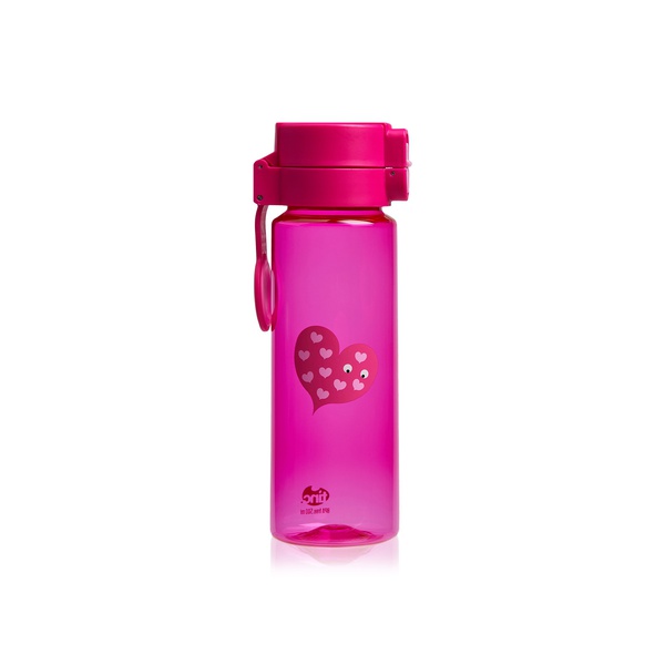 Tinc Pink Flip and Clip Water Bottle