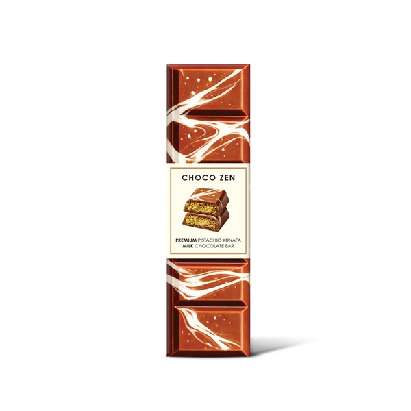 Choco Zen Pistachio Kunafa Milk Chocolate 45g