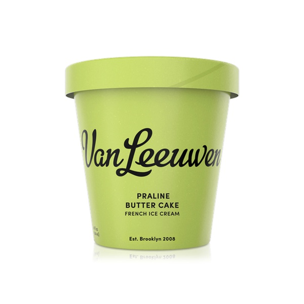Van Leeuwen Praline Butter Cake Ice Cream 414ml