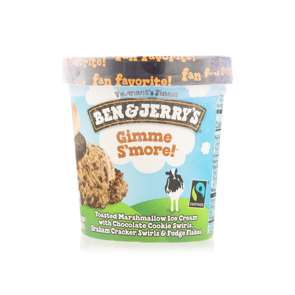 اشتري Ben and Jerrys gimme smore ice cream 473ml في الامارات