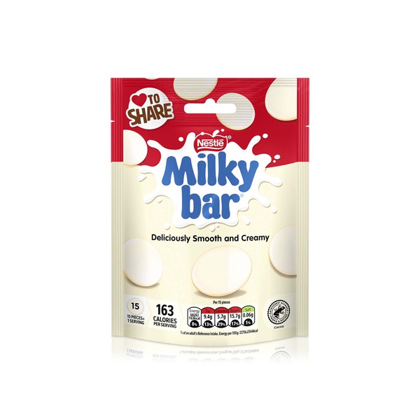 Nestlé Milkybar White Chocolate Sharing Pouch 94g