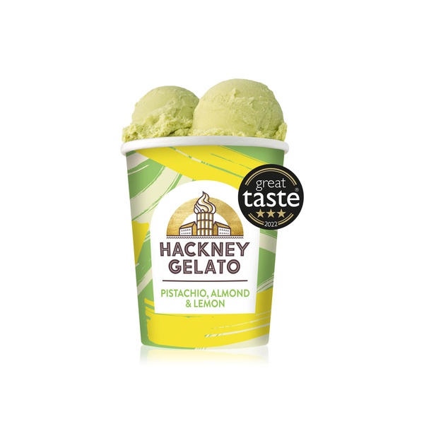 Hackney Gelato Pistachio Almond And Lemon 460Ml