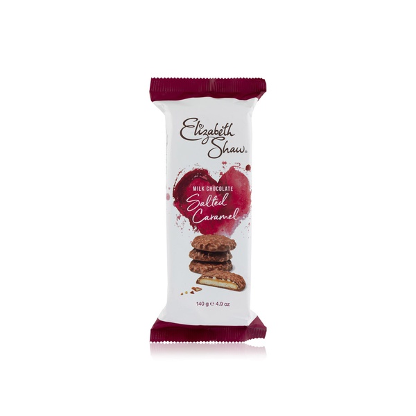 Buy Elizabeth Shaw milk salted caramel biscuits 140g in UAE