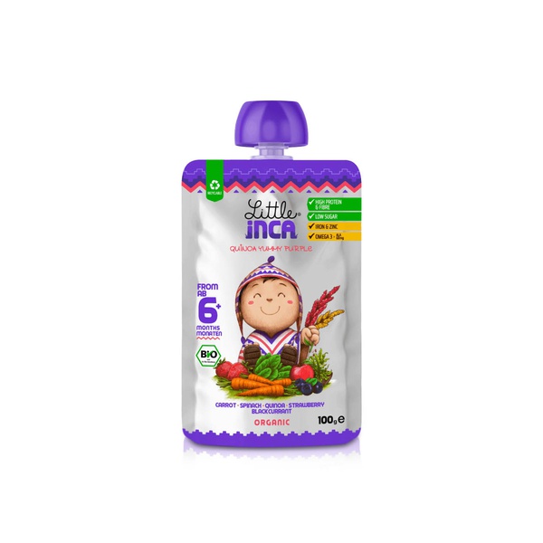 Little Inca Quinoa Yummy Purple 100g 6m+