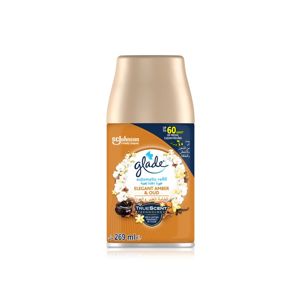 Glade Amber & Oud Auto Spray Refill 269ml
