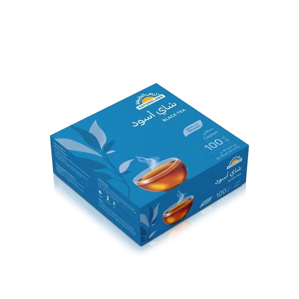 Natureland Organic Black Tea Bags x 100