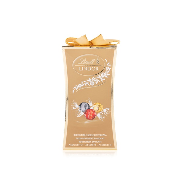 Lindt Lindor Assorted Chocolate Truffles Bow Gift Box 75g