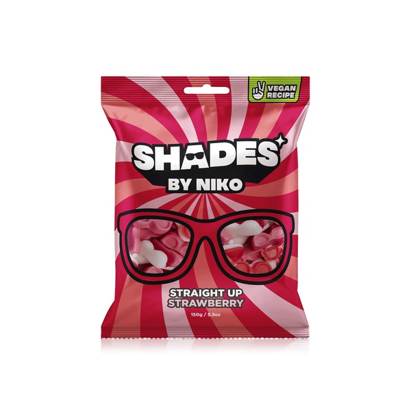 Shades by Niko Straight Up Strawberry Sweets 150g