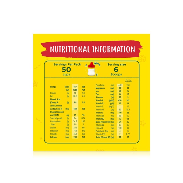 Nestle Nido 1+ Growing Up Formula Milk Tin 1-3 Years 1.8 Kg