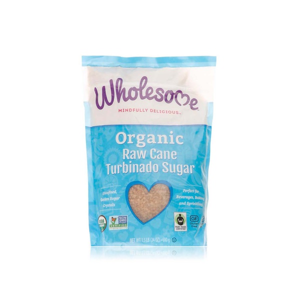 Buy Wholesome organic turbinado sugar 681g in UAE