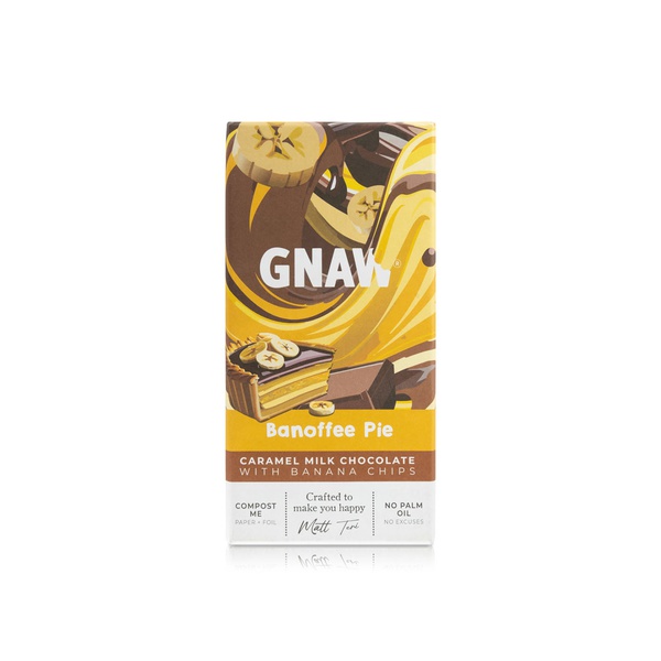 Gnaw Banoffee Pie Chocolate Bar 80g