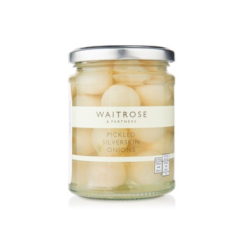 Waitrose Pickled Silverskin Onions 280g