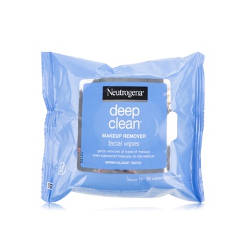 Neutrogena Deep Clean Makeup Remover Facial Wipes 25s