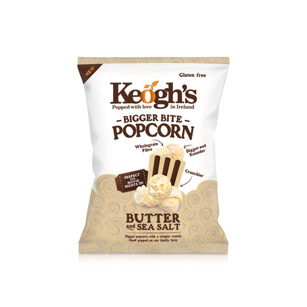 Keogh's Butter and Sea Salt Popcorn 70g