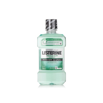 Listerine Mouthwash Teeth and Gum Defense Zero 250ml