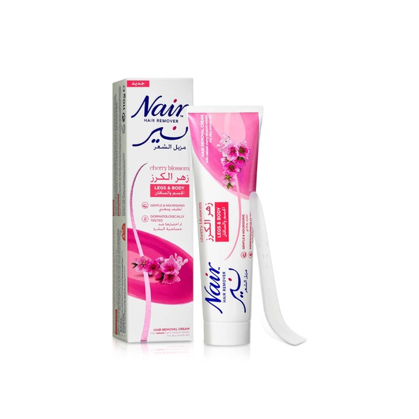Nair Hair Removal Cream for Legs and Body Cherry Blossom 110ml