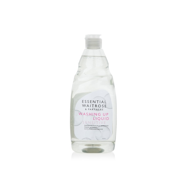 اشتري Waitrose essential washing up liquid sensitive 500ml في الامارات