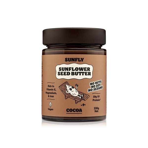 Sunfly Cocoa Sunflower Seed Butter 330g