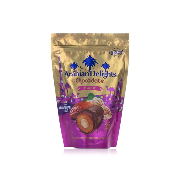 اشتري Arabian Delights chocodates peanut with Himalayan salt 200g في الامارات