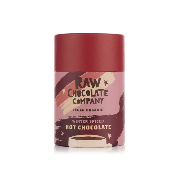 Buy Raw Chocolate Company vegan organic winter spiced hot chocolate 200g in UAE