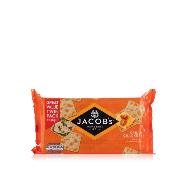 Jacob's Cream Crackers Twin Pack 2 x 300g
