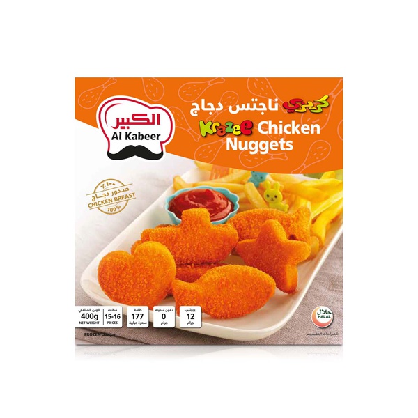 Al Kabeer Frozen Krazee Nuggets 400G