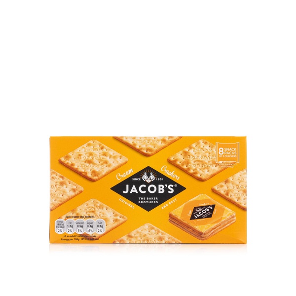 Jacob's Cream Cracker Snack Pack 8s 185g
