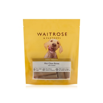 Waitrose Mini Chew Bones with Chicken 200g