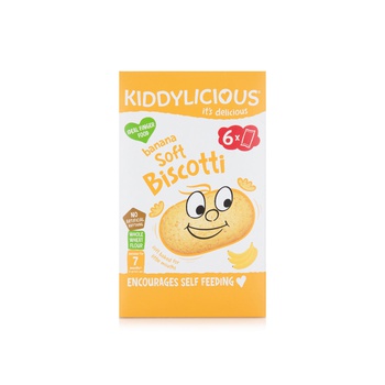 Kiddylicious Soft Biscotti Banana 2s 120g