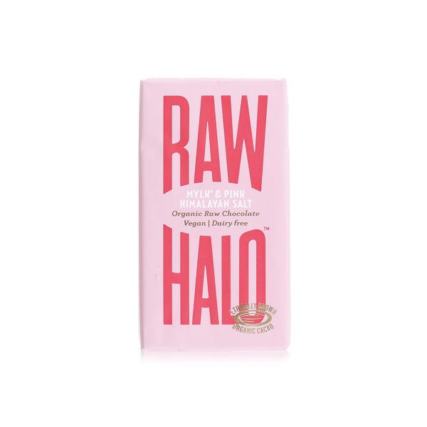 Raw Halo Mylk & Pink Himalayan Salt Chocolate 35g