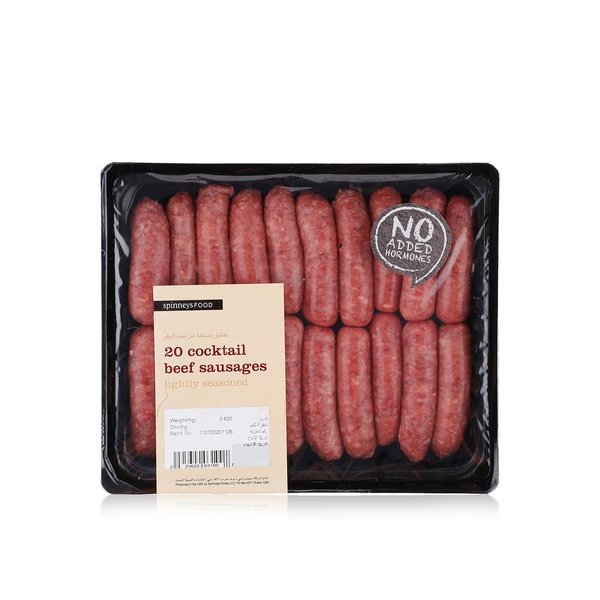 Spinneysfood Beef Cocktail Sausages