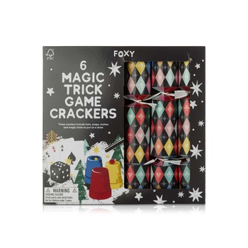 Heart & Soul Studio Abracadabra 12in Christmas Crackers 6 Pack