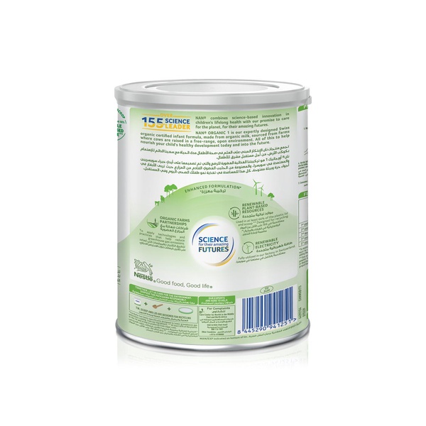 Nan Organic Stage 1 Infant Milk 380g