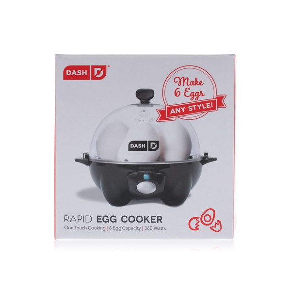 Dash rapid egg cooker in black Spinneys UAE
