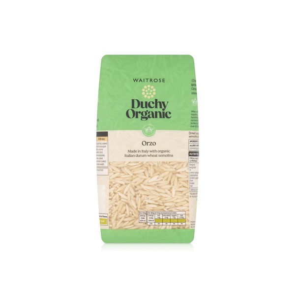 Waitrose Duchy Organic Orzo 500g