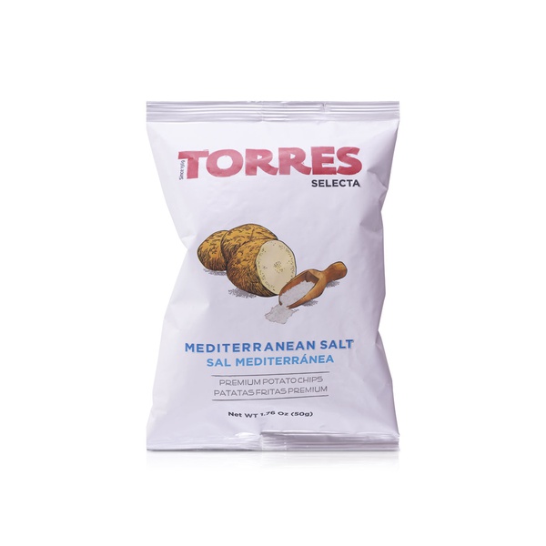 Torres Mediterranean Salt Potato Chips 50g