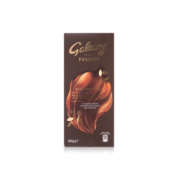 Galaxy Fusions Dark Chocolate with 70% Cocoa 100g