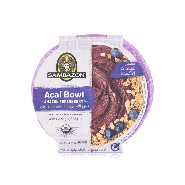 Sambazon Frozen Organic Superberry Organic Acai Bowl 173G