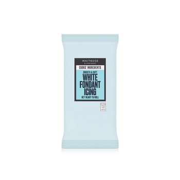 Waitrose White Fondant Icing 500g
