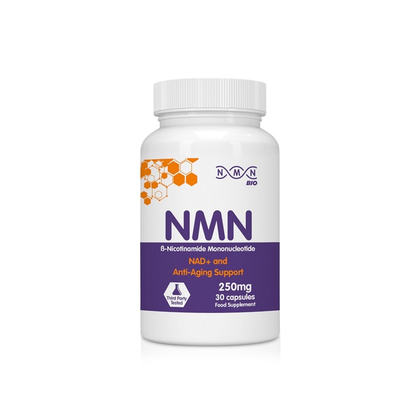 NMN Anti-Aging Support 250mg Capsules x 30