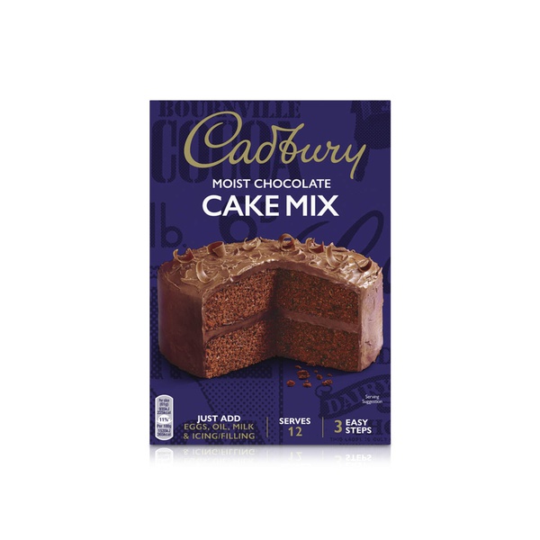 Cadbury Moist Chocolate Sponge Cake Mix 400g
