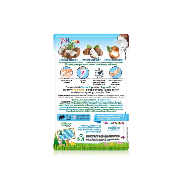 7th Heaven Coconut Foot Mask