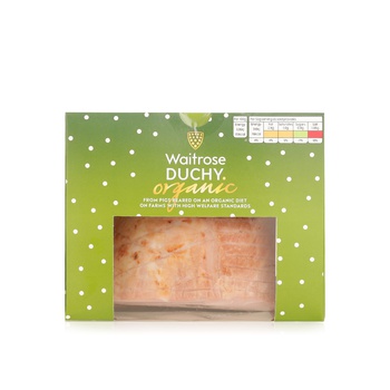 Waitrose Organic Honey Roasted Ham 1kg