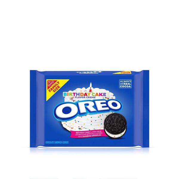 Oreo Birthday Cake Flavour Family Size 482g