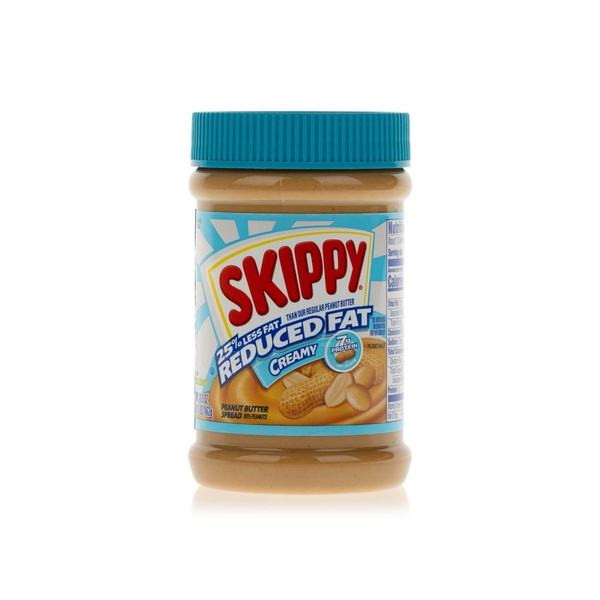 اشتري Skippy reduced fat creamy peanut butter 462g في الامارات