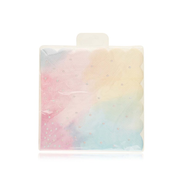 Creative Converting Rainbow Paper Napkins x 16