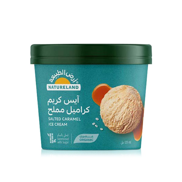 Natureland Organic Salted Caramel Ice Cream 125ml